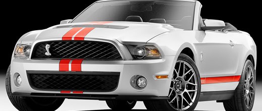 Mustang Shelby GT500 мощностью 550 лошадей