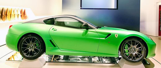 “Зелёный” суперкар от Ferrari