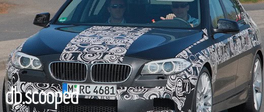 BMW М5 проходит тестовые испытания