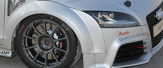 Прототип Audi TT GT4 появился на DTM в Шанхае