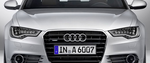 Утечка фотографий седана Audi A6 2012 года